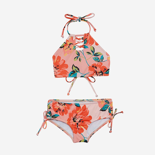 Girls' Love Waimea Flutter Two Piece Bikini Set Little Kid, Big Kid)